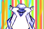 Surrealistic Pingwin (960x1280)
