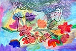 Face In The Flowers (2969ő2235)